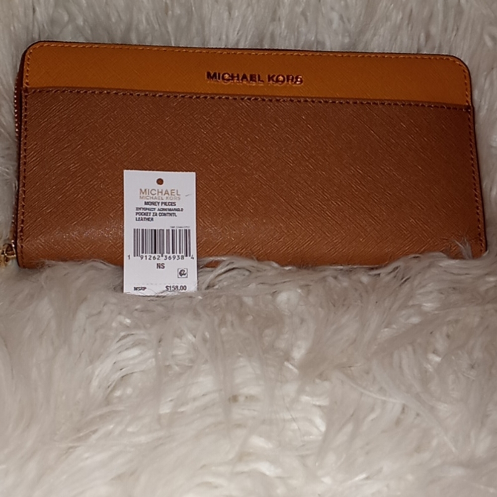 Michael Kors Wallet Acorn/Marigold